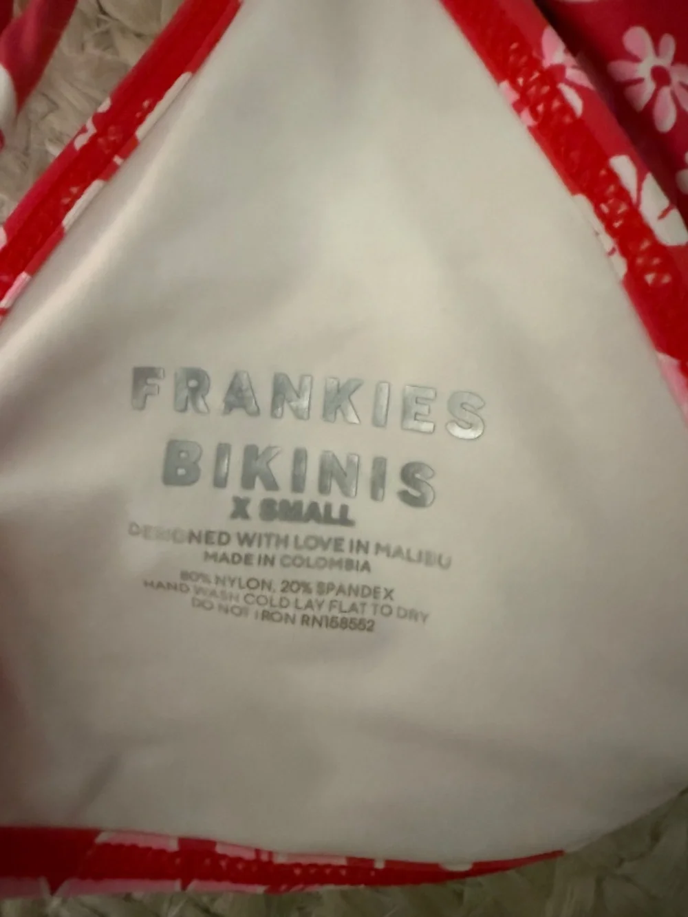 Frankie Bikinis Coconut Girl Bikini Top, Skirt & Head Scarf